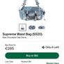 Supreme camo waist bag SS20 blue Image 4