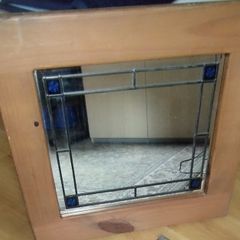 stain glass mirror