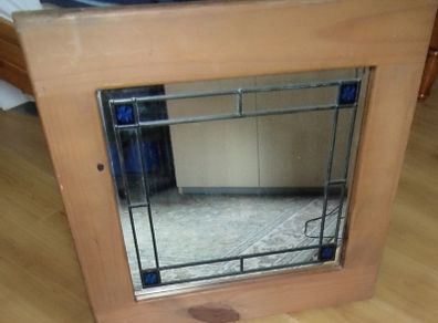 stain glass mirror