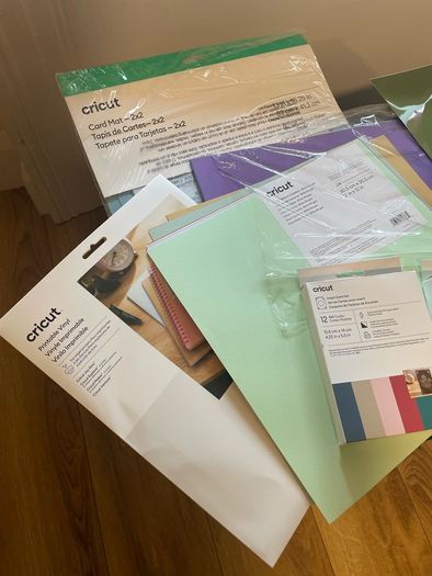 Cricut maker 4 with cricut tools and vinyl