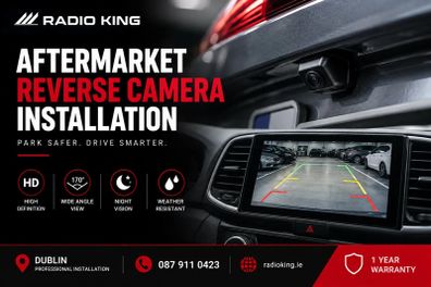 Aftermarket Reverse Camera Installation Dublin | Professional Rear View Camera Fitting