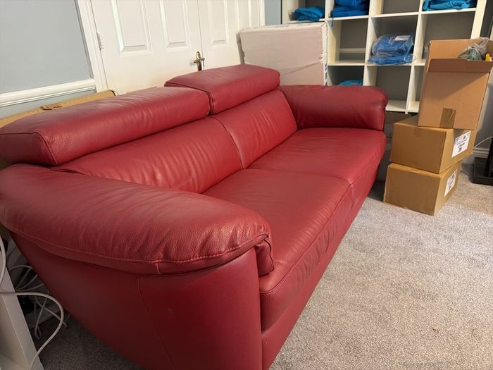 Red couch for sale