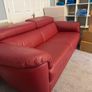 Red couch for sale Image 3