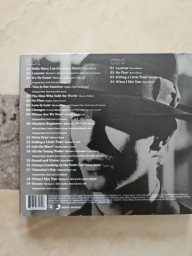 Bowie And Enda Walsh 2CD  - Lazarus