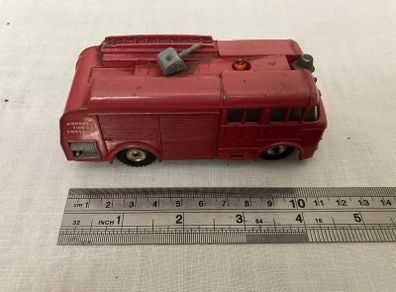 Dinky / Meccano 259. Bedford Airport fire engine. Bulb not functioning but does work.