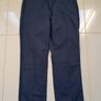 Tommy hilfiger thick cotton pants size 8 - 30/27 zip fly navy in excellent condition Image 2