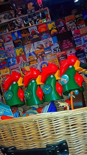 Retro collectible liquorice allsorts items..