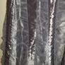 Per Una Dressy Gun Metal Silver Skirt Size 14r Image 3