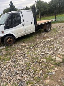 Ford transit pickup tipper breaking