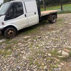 Ford transit pickup tipper breaking