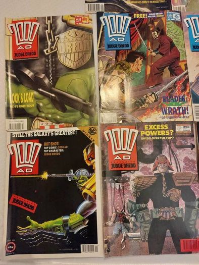 2000 AD comic set