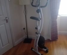 folding exercise bike