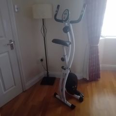 folding exercise bike