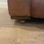 Mid century leather club armchairs Image 4