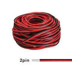 10m 2pin 22 AWG UL2468 2 0.5mm Extension Cable use for 12v 24v LED Strip Tape String Connect Electric Wire