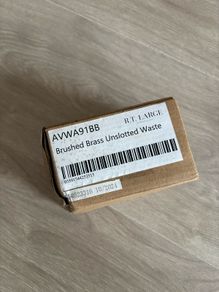 Brass Unslotted Waste