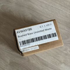 Brass Unslotted Waste