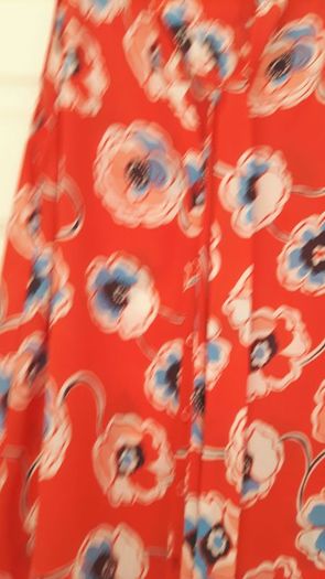 Sleeveless 'Red Herring' blouse
