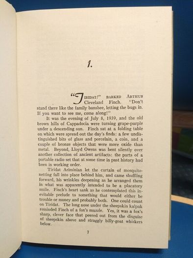 The Carnelian Cube, first edition