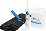 Shed Roof Kit -  Rubber Roofing Kit for Sheds &amp; Outbuildings - Longer Lasting Alternative to Roofing Felt for Sheds (3.5m x 3.5m)