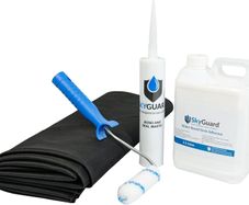Shed Roof Kit -  Rubber Roofing Kit for Sheds & Outbuildings - Longer Lasting Alternative to Roofing Felt for Sheds (3.5m x 3.5m)