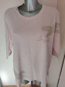 BNWT Lalita pink salmon dragonfly blouse size UK16 EU44 Postage included