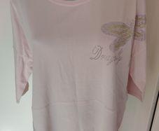 BNWT Lalita pink salmon dragonfly blouse size UK16 EU44 Postage included