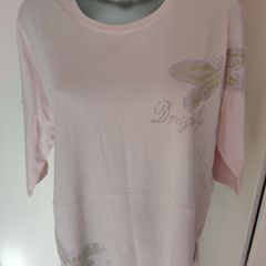 BNWT Lalita pink salmon dragonfly blouse size UK16 EU44 Postage included