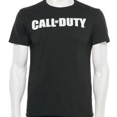 Black T-Shirt Size S - Call of Duty Logo Licensed Merch Activision Primark New