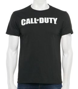 Black T-Shirt Size S - Call of Duty Logo Licensed Merch Activision Primark New