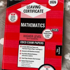 Leaving Cert Maths Higher Level EDCO Exam Papers (2026 Edition)