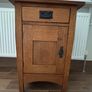 Solid oak bedside tables Image 2