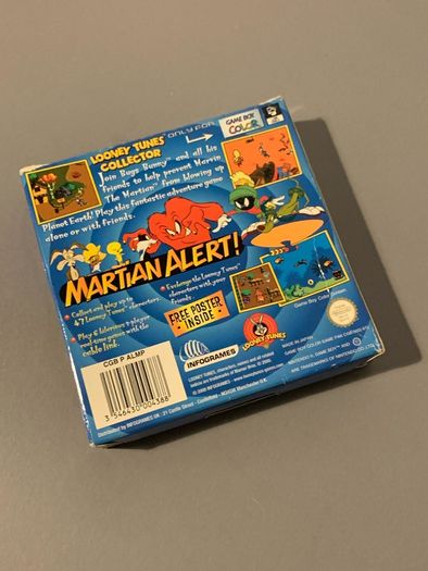 Looney Tunes Collector Martian Alert Boxed Nintendo Gameboy Color
