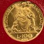 Vatican 1948 100 Lire Gold Coin Rare Low Mintage, 5,000!!! Image 9