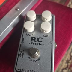 Xotic RC Booster limited silver edition