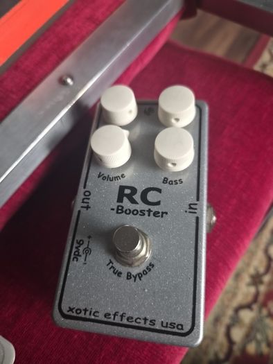 Xotic RC Booster limited silver edition