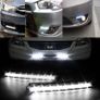 Universal 8W 8 LED Work Fog Lights Bar Spot Light Offroad Car Van Truck Tractor Jeep Truck 12V Trailer Image 4