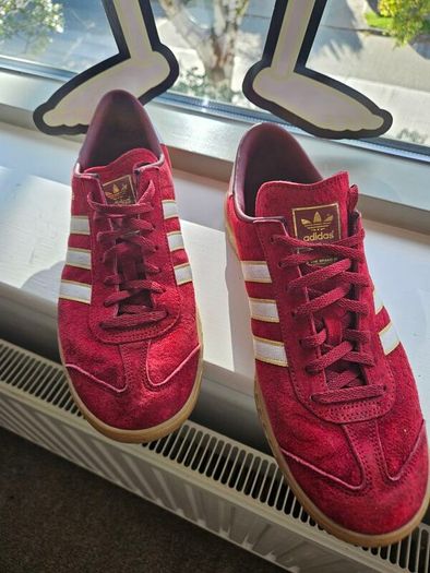 Adidas Hamburg with Gum soles  UK 11