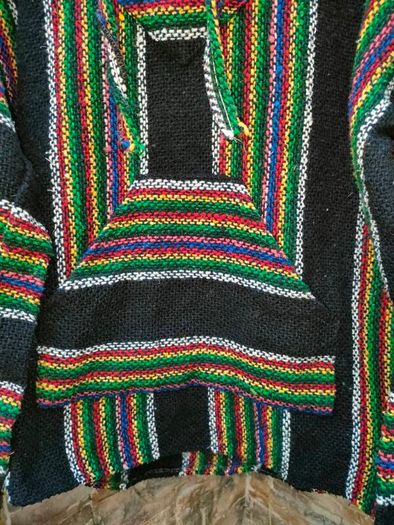 Mexican Baja Hoodie  Size Small to Medium