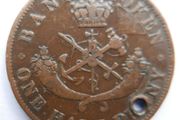 1852 Bank Of Upper Canada One Half Penny Token
