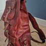 Vintage Genuine Leather Backpack Image 2