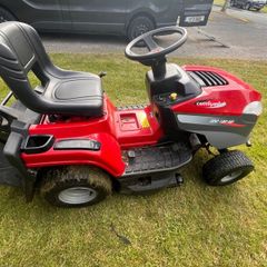 castle garden ride on mower with warranty 1250