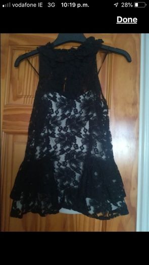 size 10 going out top