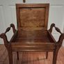 Victorian " Tiger  mahogany " piano stool Image 10