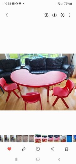 2 tables & 9 chairs