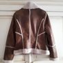 German brand Olsen - Faux Leather Aviator - UK 8 to 10 - Brand New RRP 239 Image 4