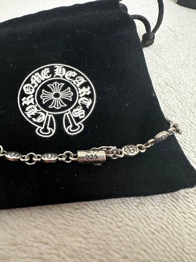 925 Sterling Silver Unisex Bracelet with Floral Design  Vintage Style