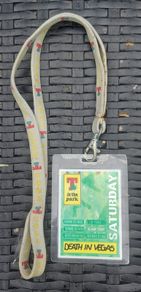 Death In Vegas T in the park laminate