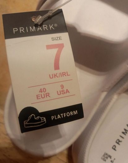 ladies platform sandals bnwt
