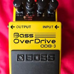 Boss Bass Guitar Overdrive and EQ pedals